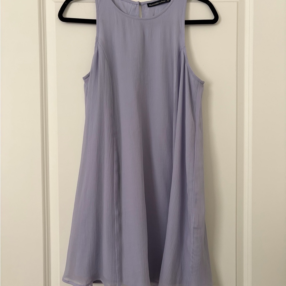 Abercrombie and Fitch Sleeveless Lavender Shift Dress